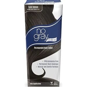 No Gray On The Go Root Touch Up Permanent Hair Color Dark Brown